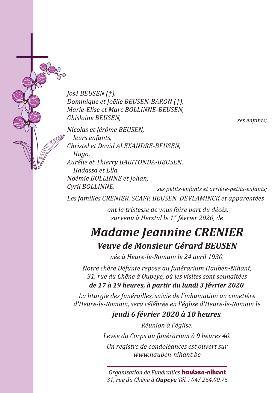 Image Annonce nécrologique