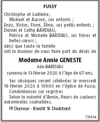 Image Annonce nécrologique