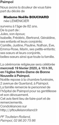 Image Annonce nécrologique