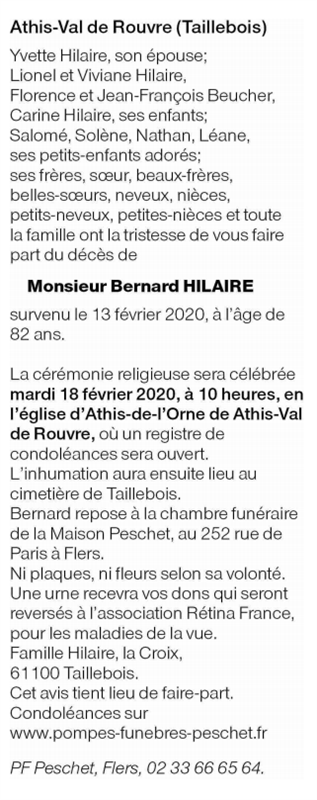 Image Annonce nécrologique