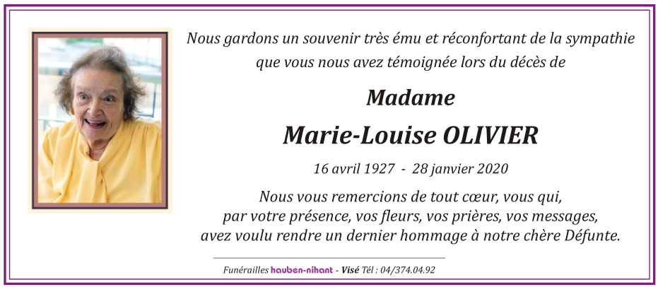 Image Remerciement