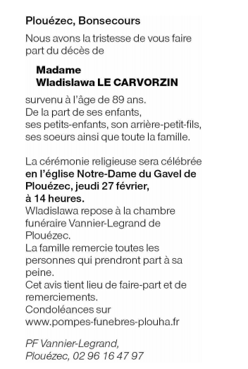 Image Annonce nécrologique