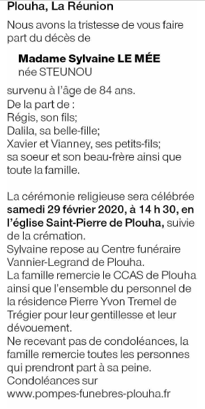 Image Annonce nécrologique