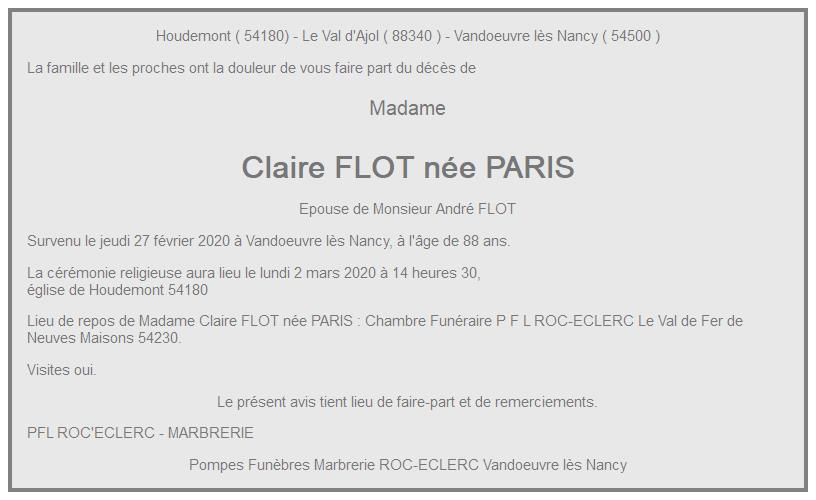 Image Annonce nécrologique