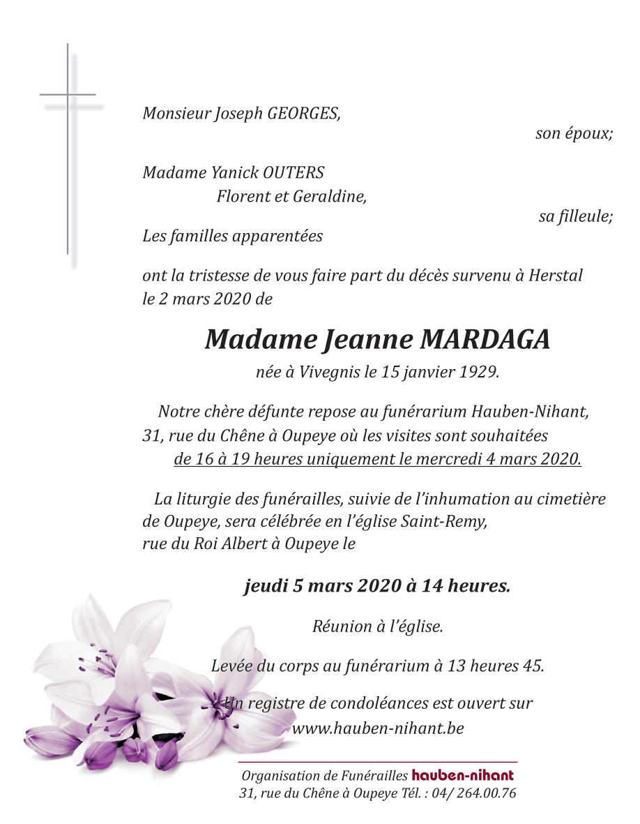 Image Annonce nécrologique