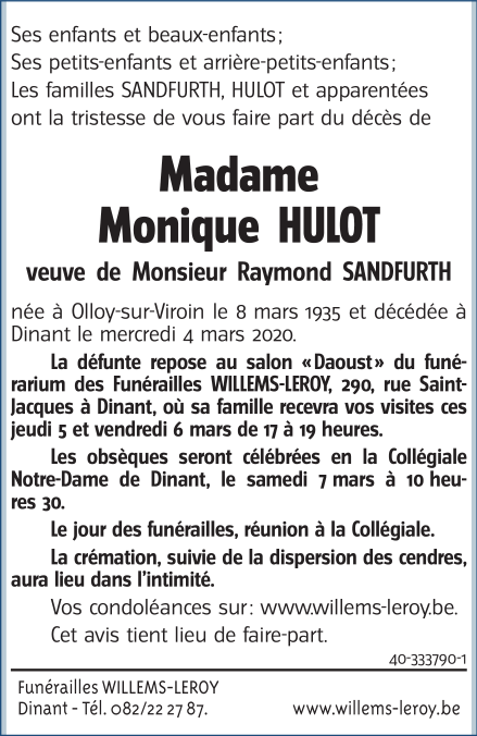 Image Annonce nécrologique