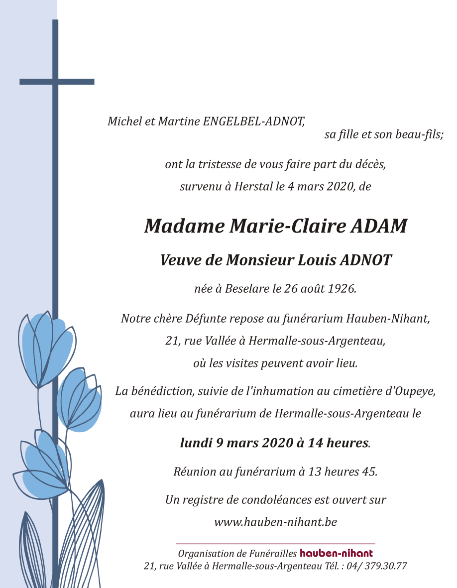 Image Annonce nécrologique