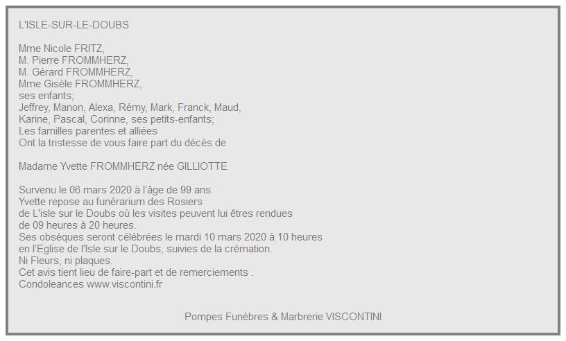 Image Annonce nécrologique