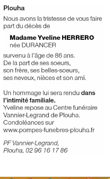 Image Annonce nécrologique