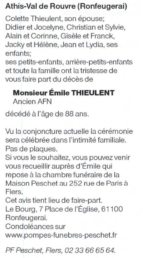 Image Annonce nécrologique