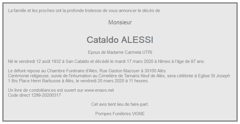 Image Annonce nécrologique