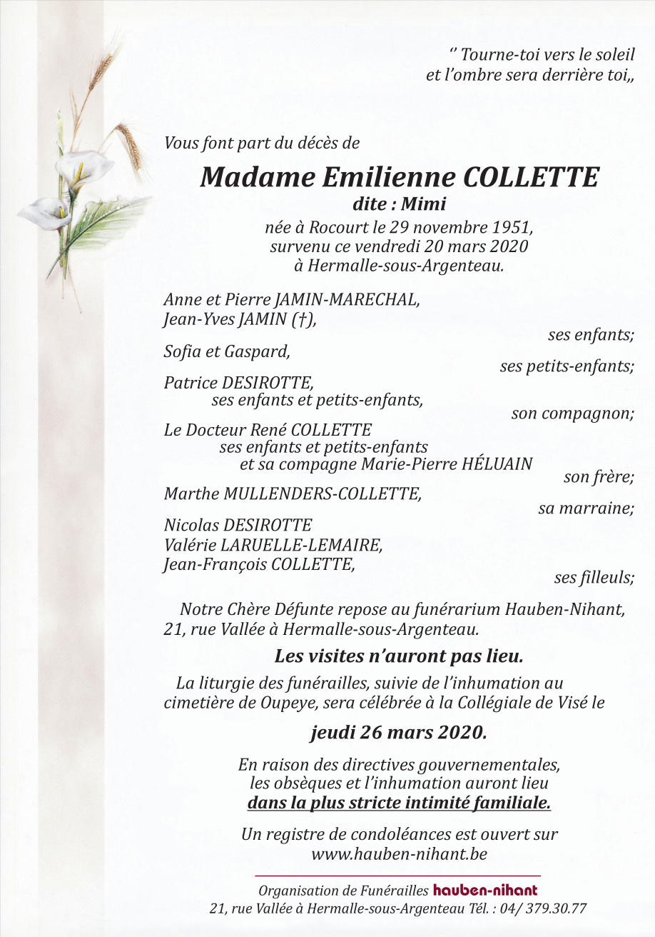 Image Annonce nécrologique