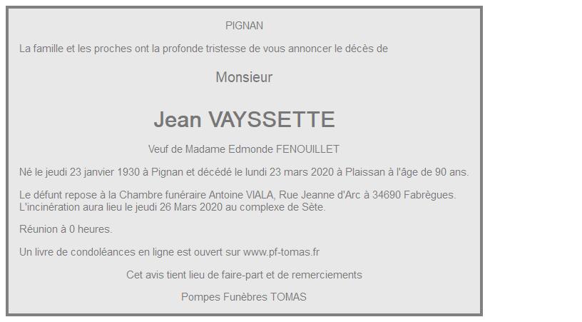Image Annonce nécrologique