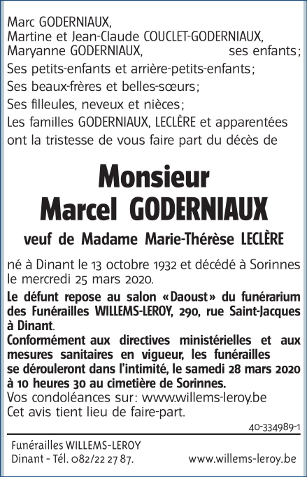 Image Annonce nécrologique