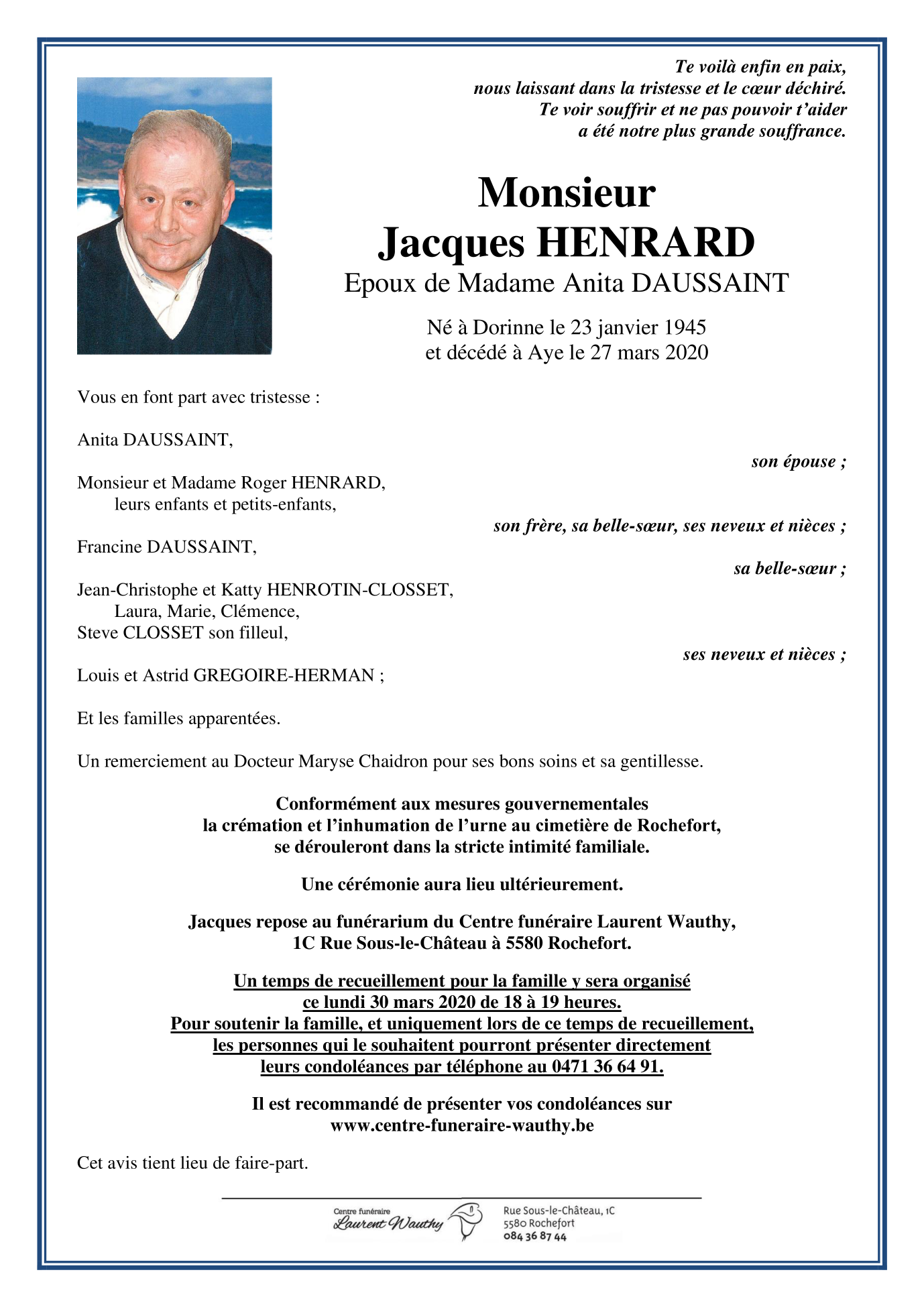Image Annonce nécrologique
