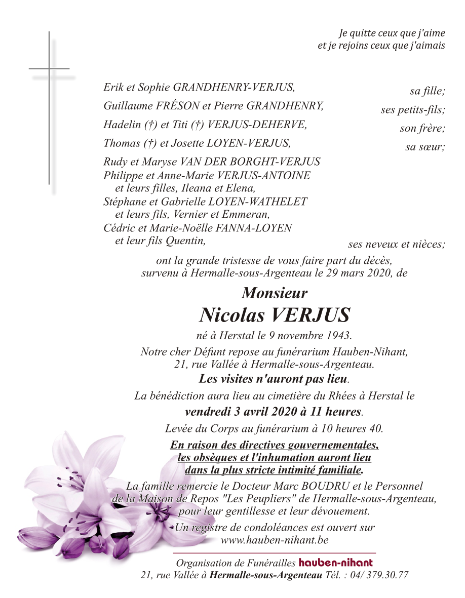 Image Annonce nécrologique