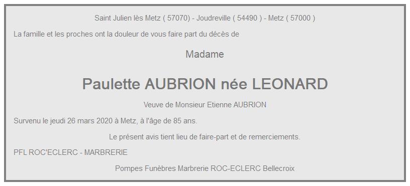 Image Annonce nécrologique