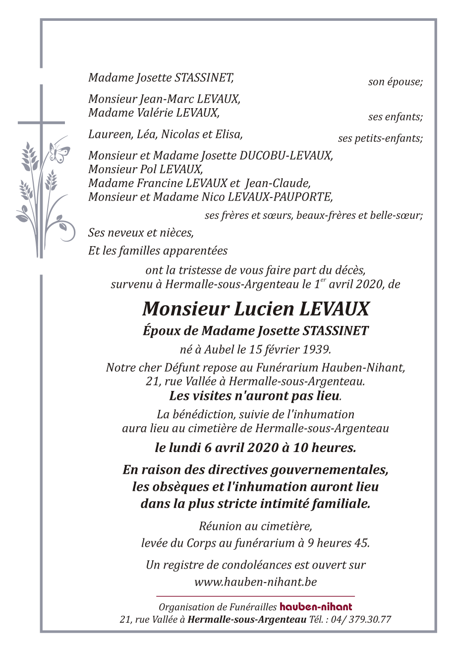 Image Annonce nécrologique