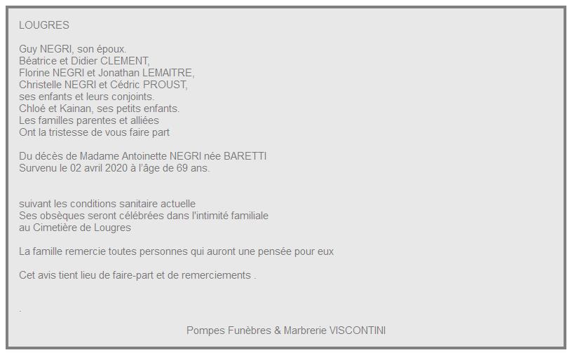 Image Annonce nécrologique