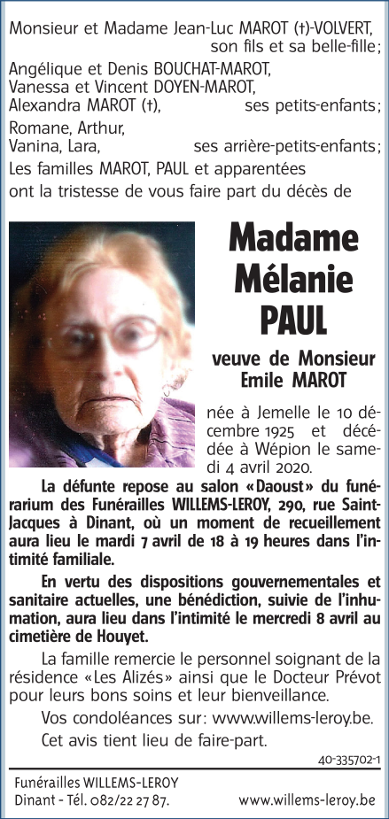 Image Annonce nécrologique