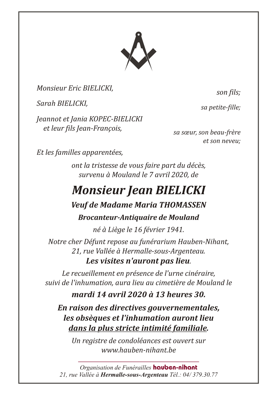 Image Annonce nécrologique