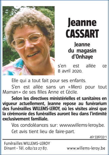 Image Annonce nécrologique