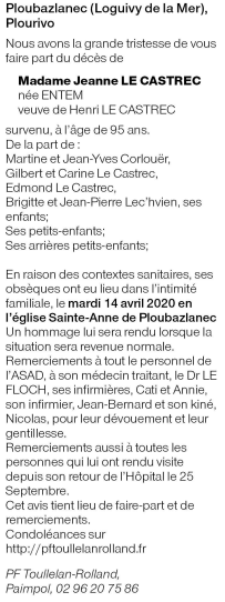 Image Annonce nécrologique