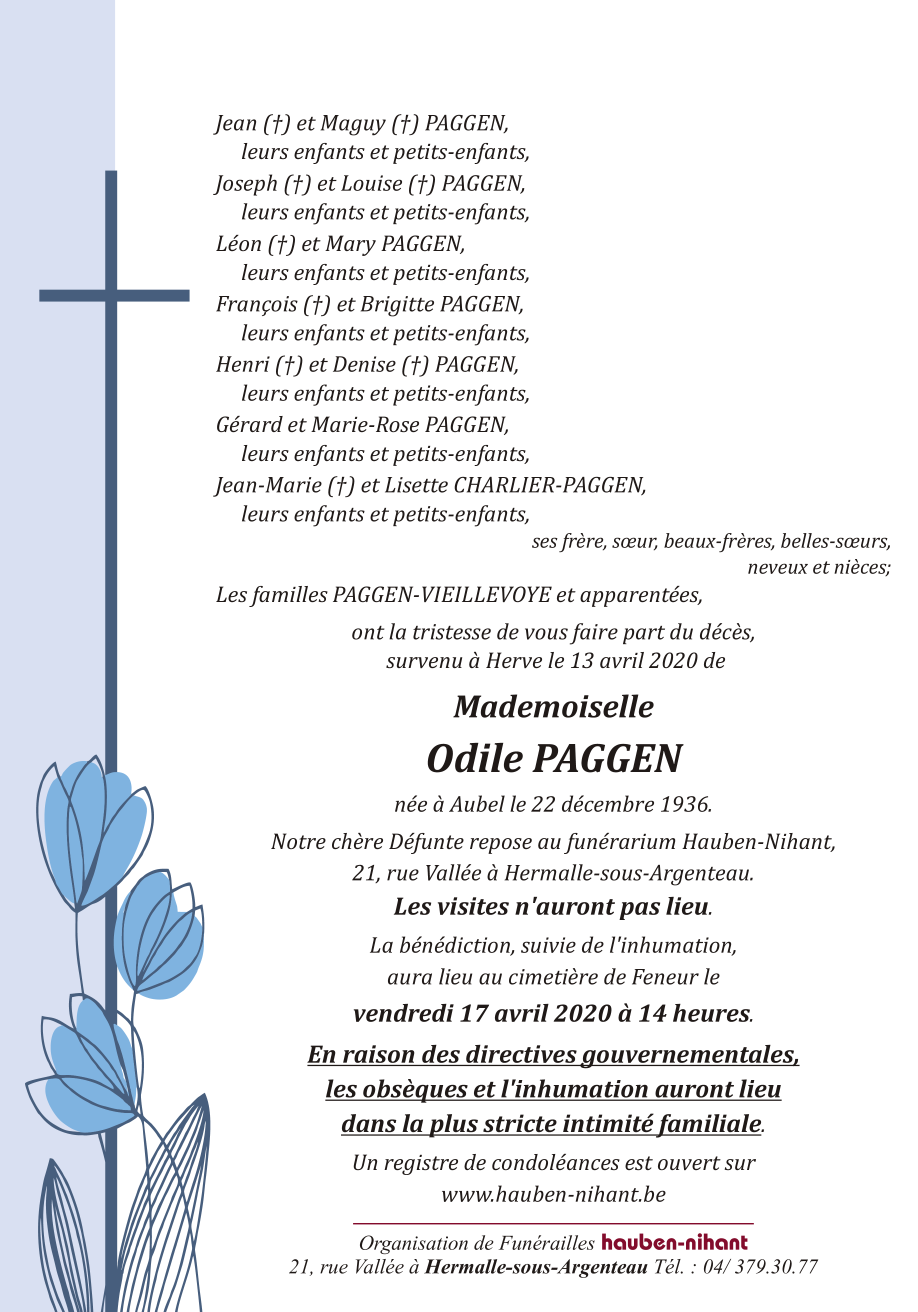 Image Annonce nécrologique