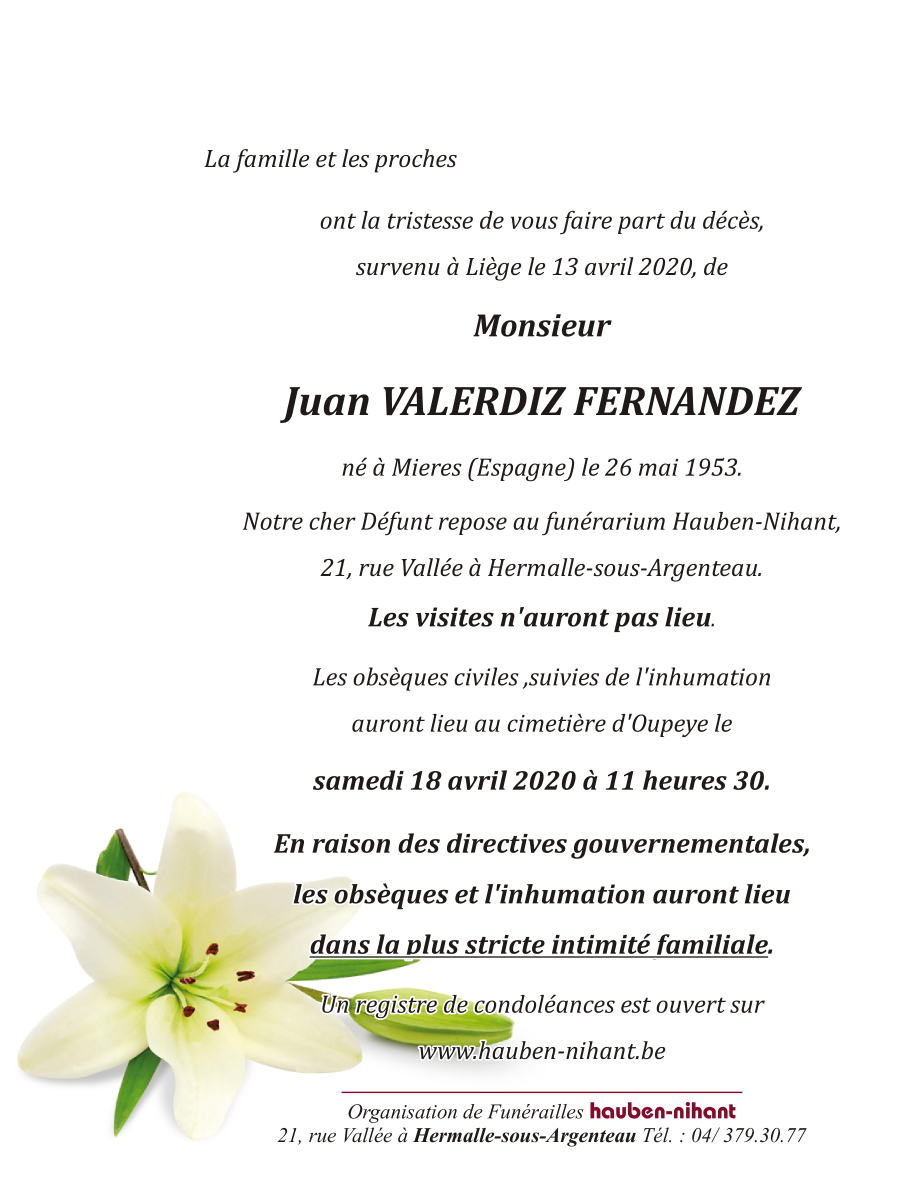 Image Annonce nécrologique