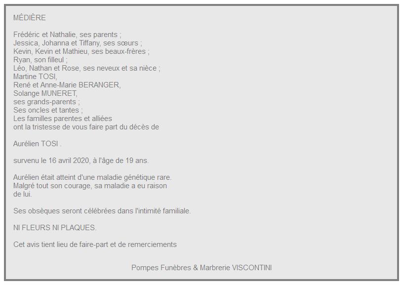 Image Annonce nécrologique