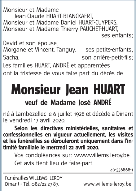 Image Annonce nécrologique