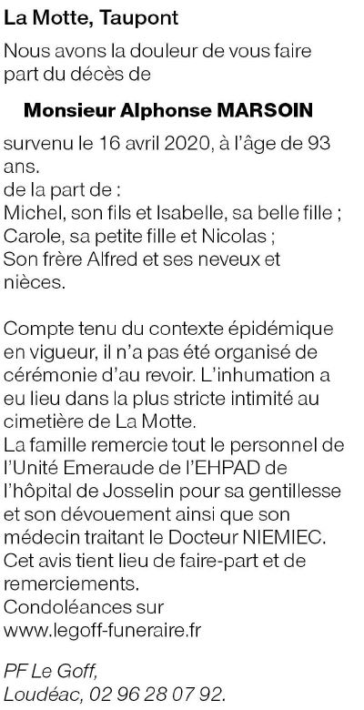 Image Annonce nécrologique