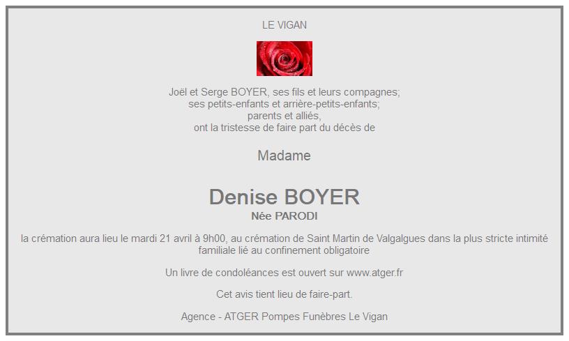 Image Annonce nécrologique