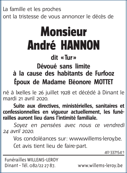 Image Annonce nécrologique