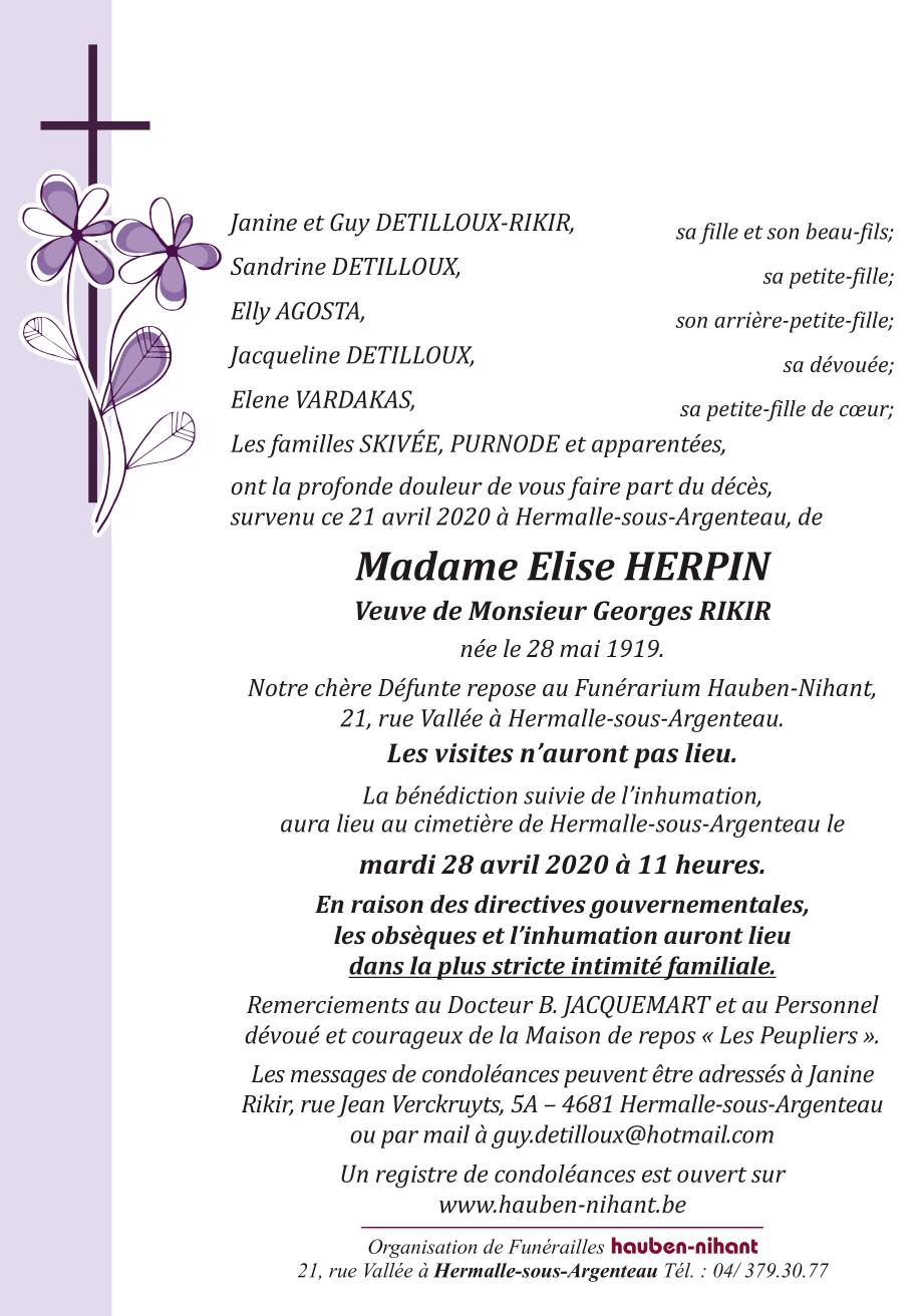 Image Annonce nécrologique