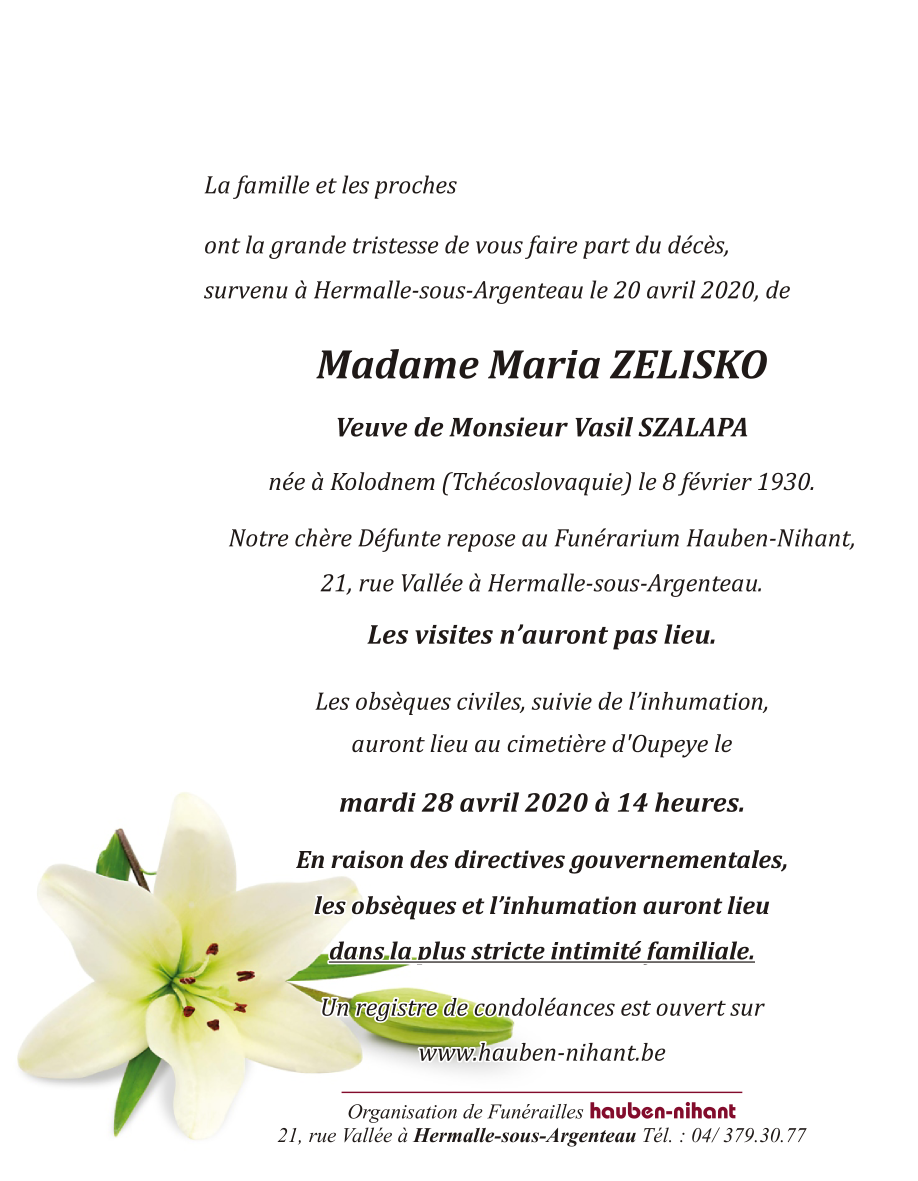 Image Annonce nécrologique