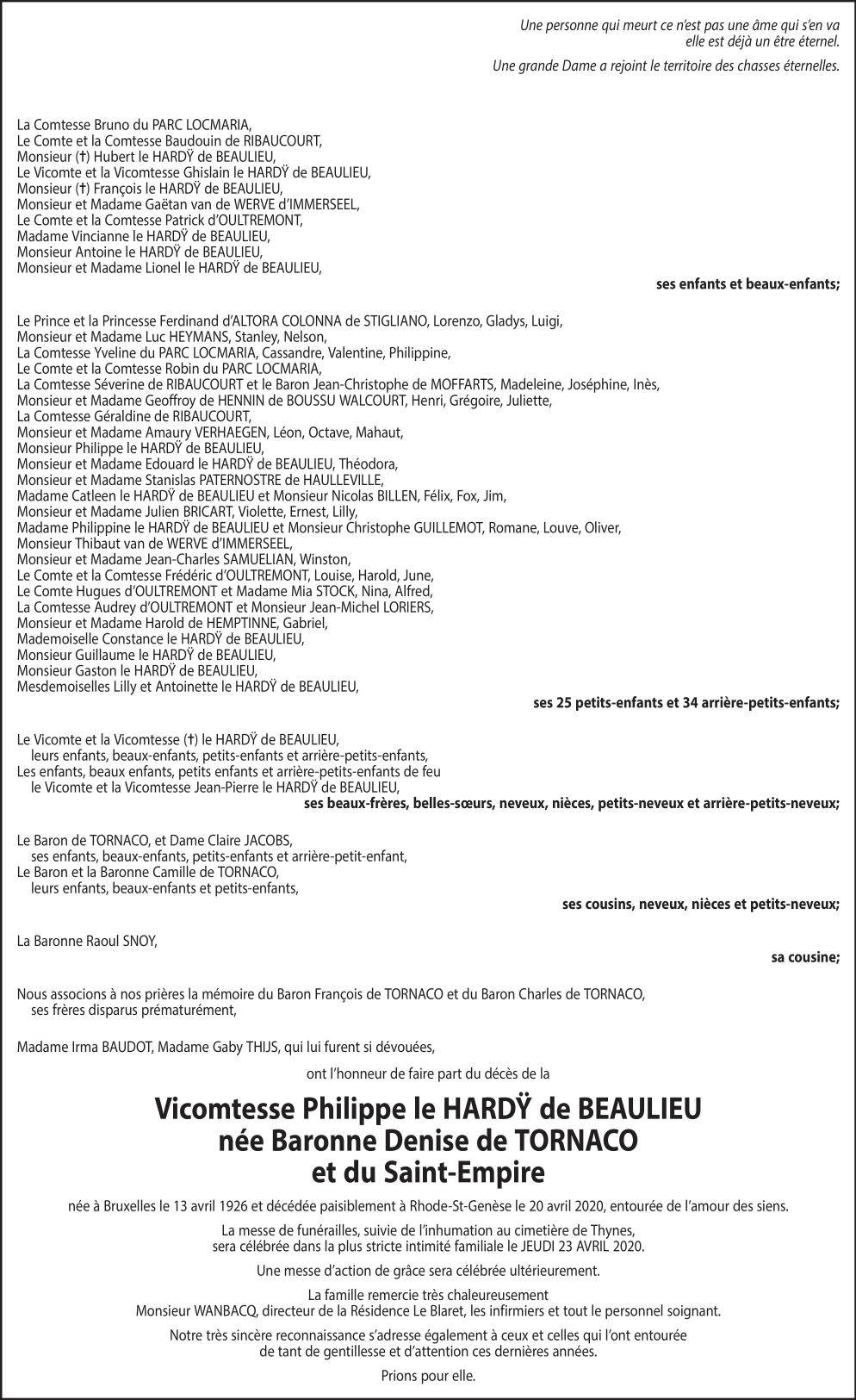 Image Annonce nécrologique