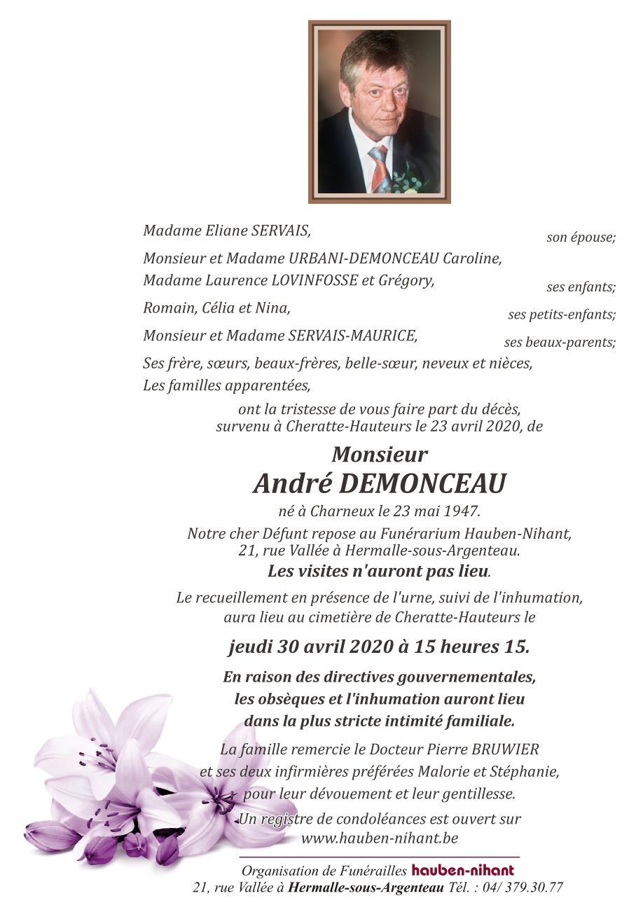 Image Annonce nécrologique