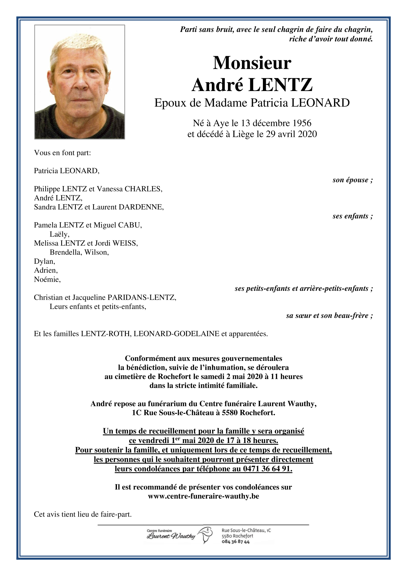 Image Annonce nécrologique