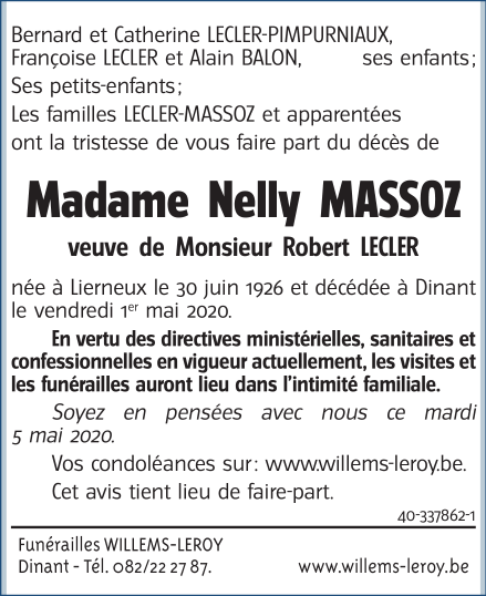 Image Annonce nécrologique
