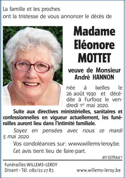 Image Annonce nécrologique