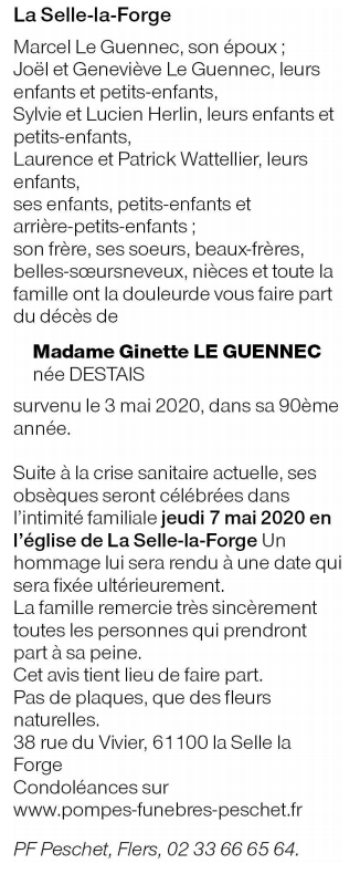 Image Annonce nécrologique