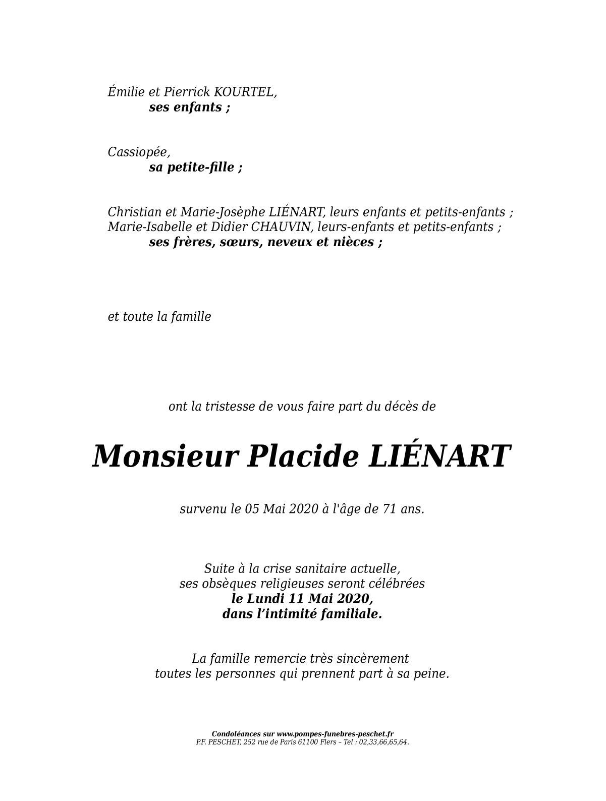 Image Annonce nécrologique