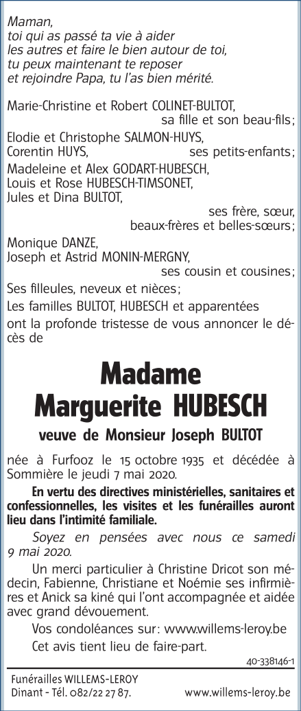 Image Annonce nécrologique