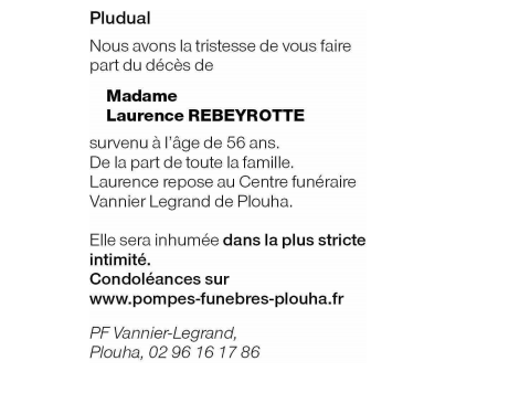 Image Annonce nécrologique