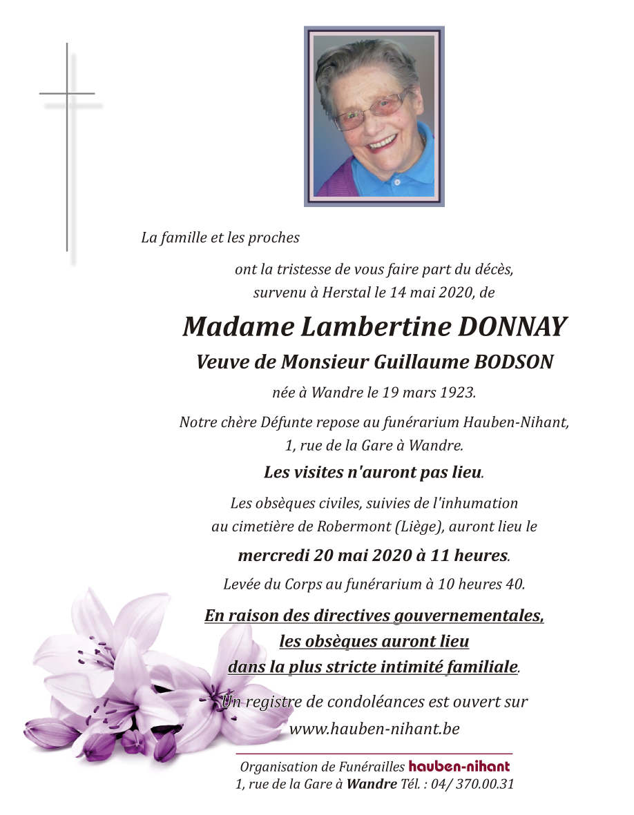 Image Annonce nécrologique