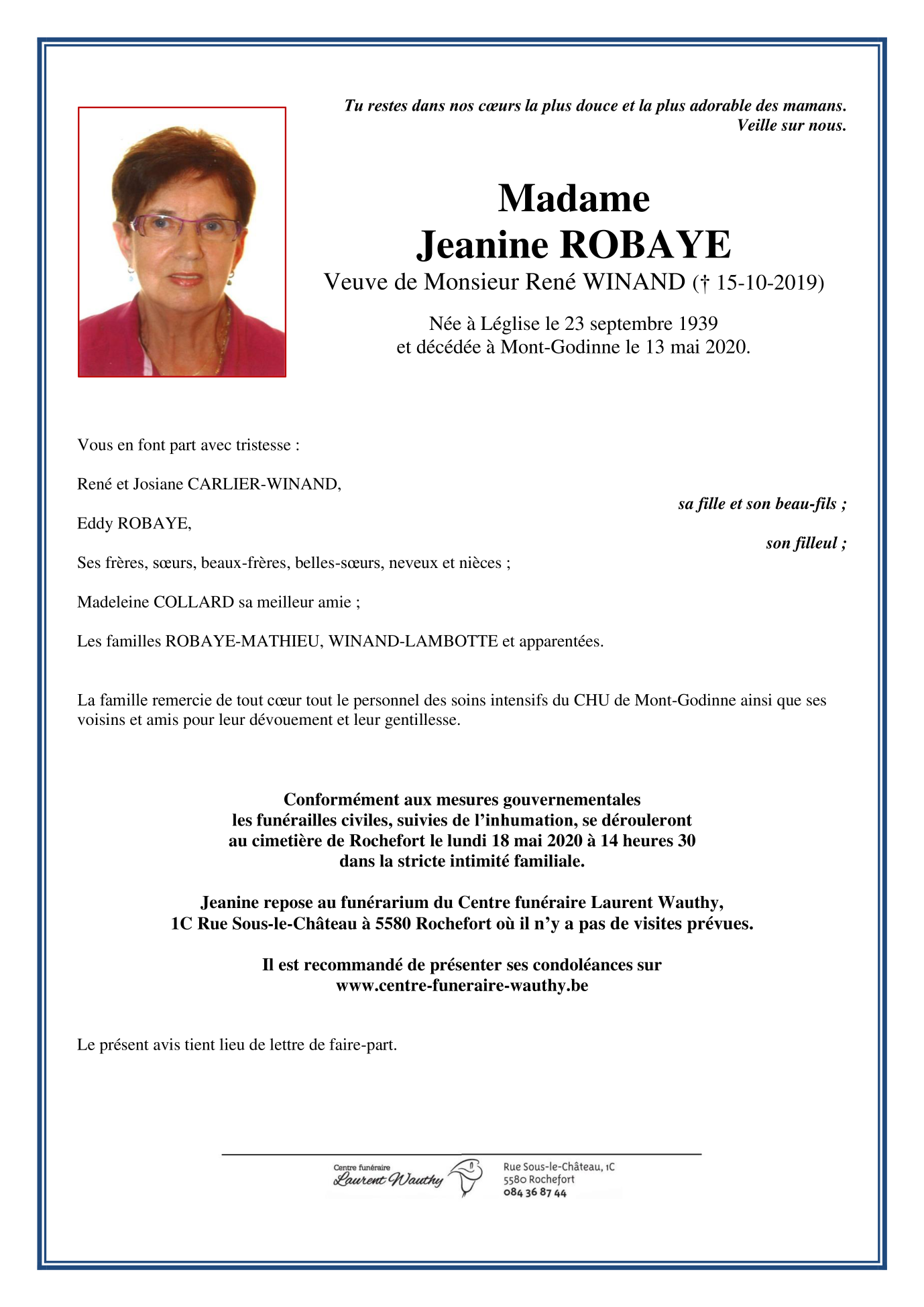 Image Annonce nécrologique