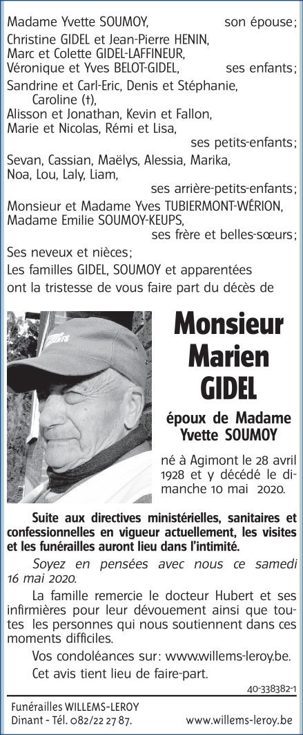 Image Annonce nécrologique