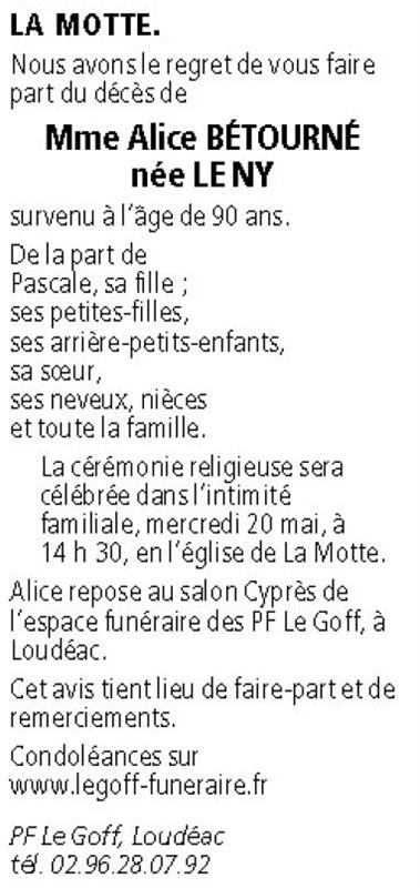 Image Annonce nécrologique