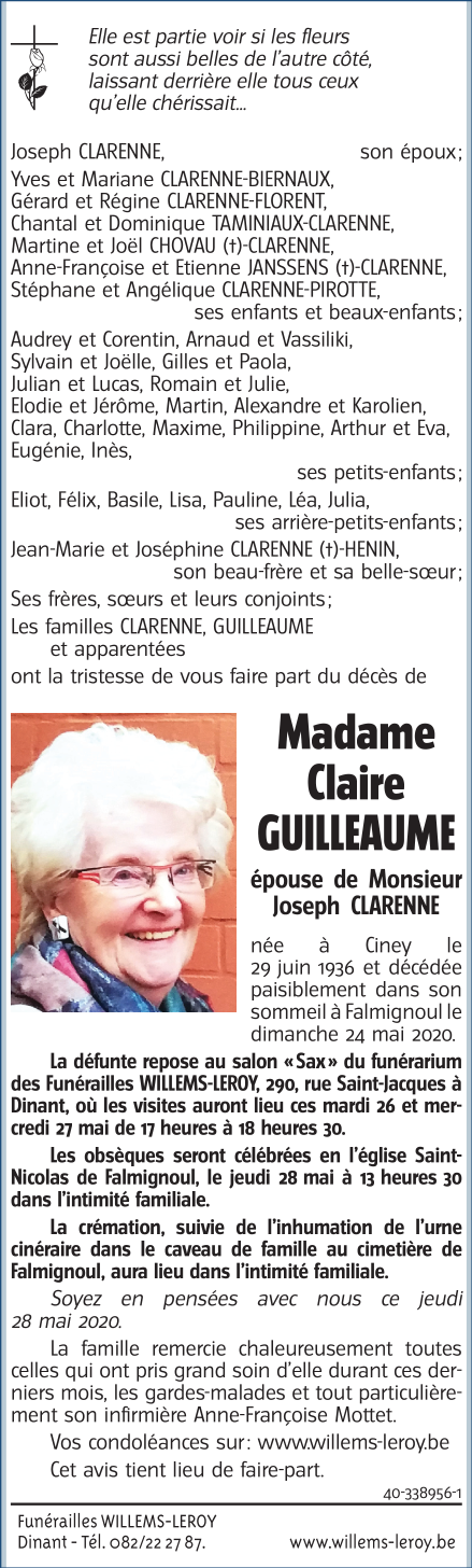 Image Annonce nécrologique